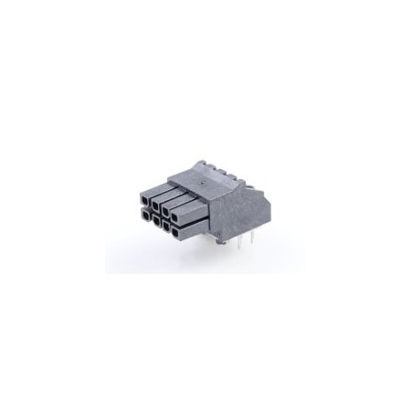 Molex MicroFit (3.0) BMI RA Hdr/Fem 30Au 8Ckt 44764-0803